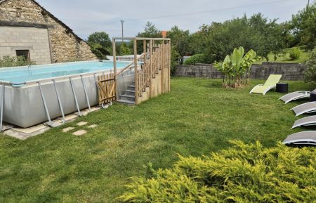 G&icirc;te n&deg;25G637 Mondon - Doubs - Piscine des Propri&eacute;taires mise &agrave; votre disposition sans restriction d'horaire